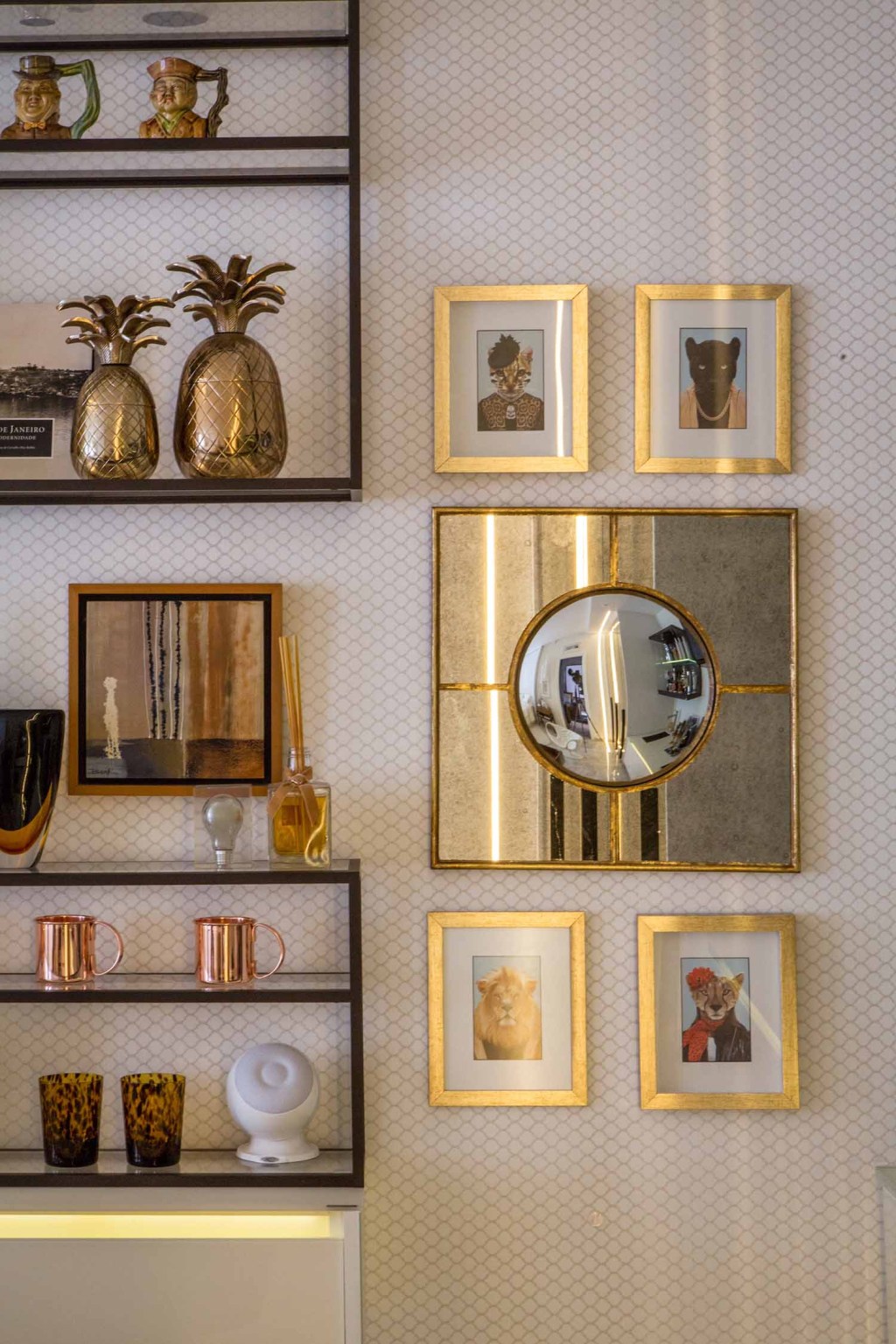 CASACOR Rio 2016: O dourado é tendência nos ambientes da mostra