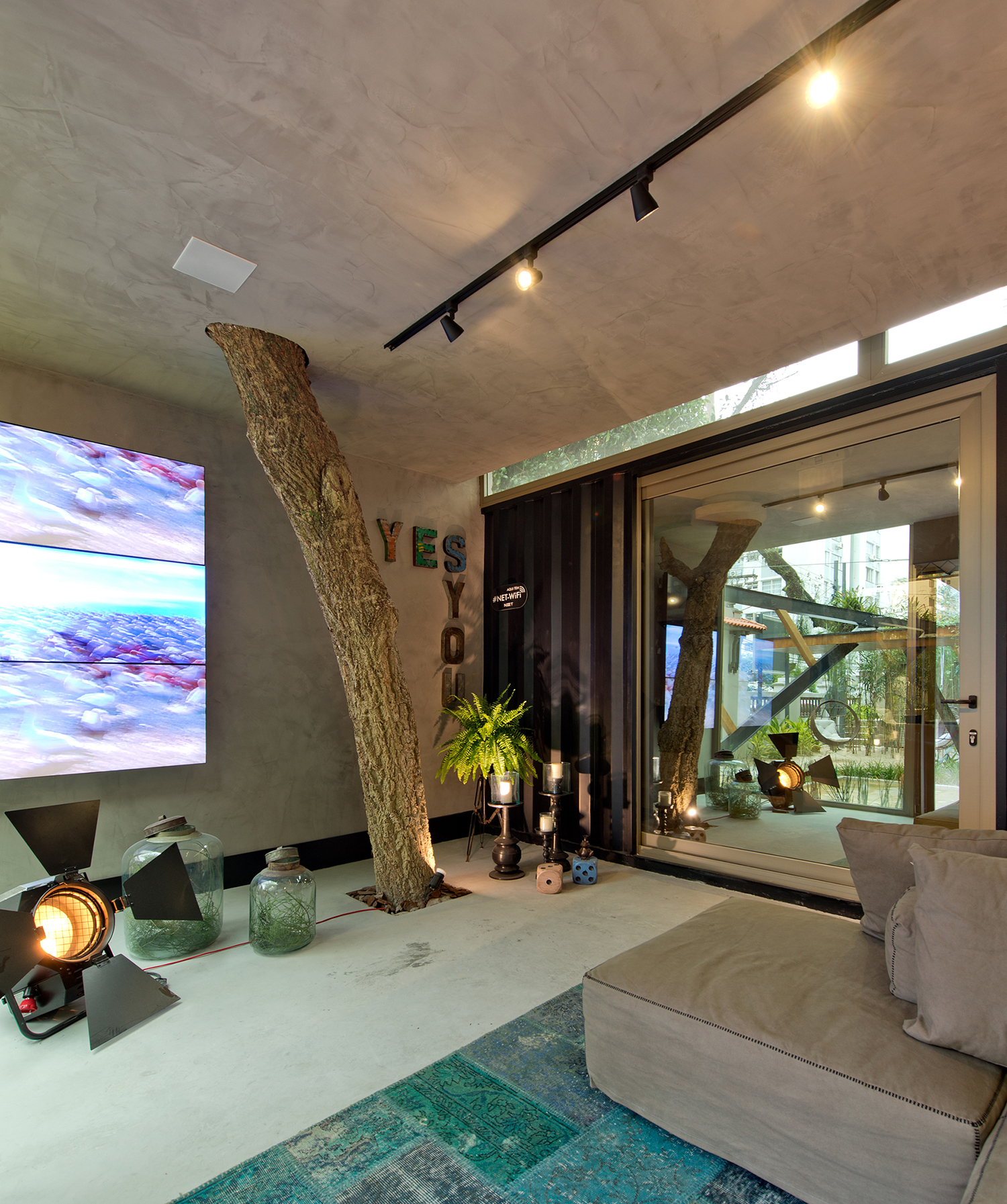 A sustentabilidade bem empregada em 2 ambientes da CASACOR SC