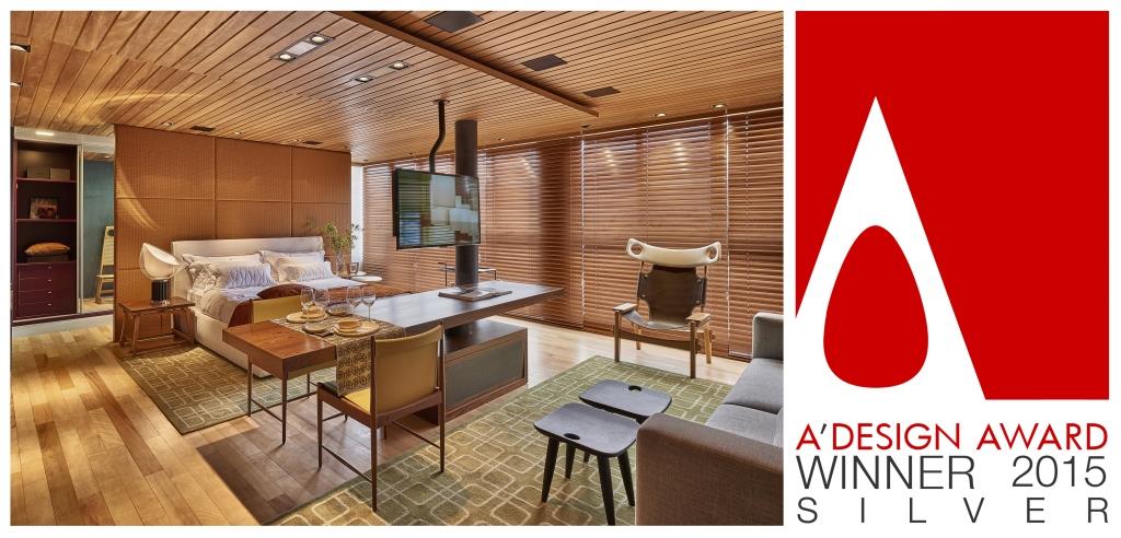 Ambiente da Casa Cor MG 2014 recebe pr&ecirc;mio internacional