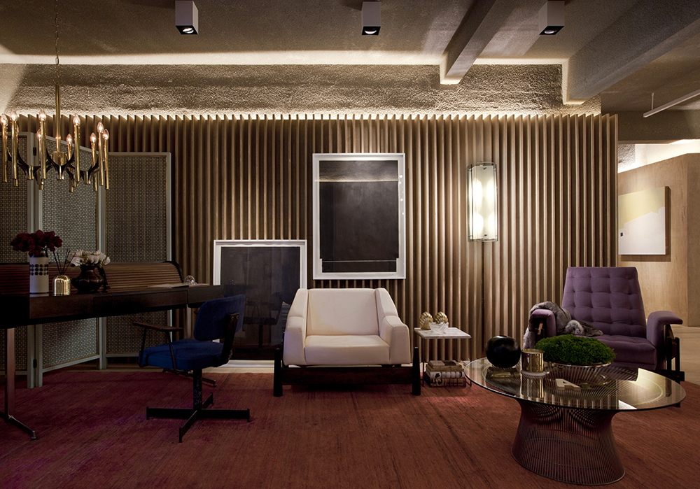 Compensado naval e concreto aparente pontuam espa&ccedil;o da CASACOR SP 2016