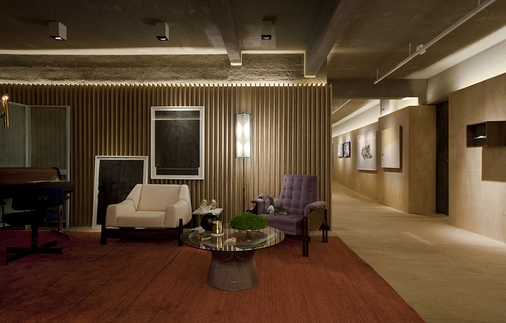 Compensado naval e concreto aparente pontuam espa&ccedil;o da CASACOR SP 2016