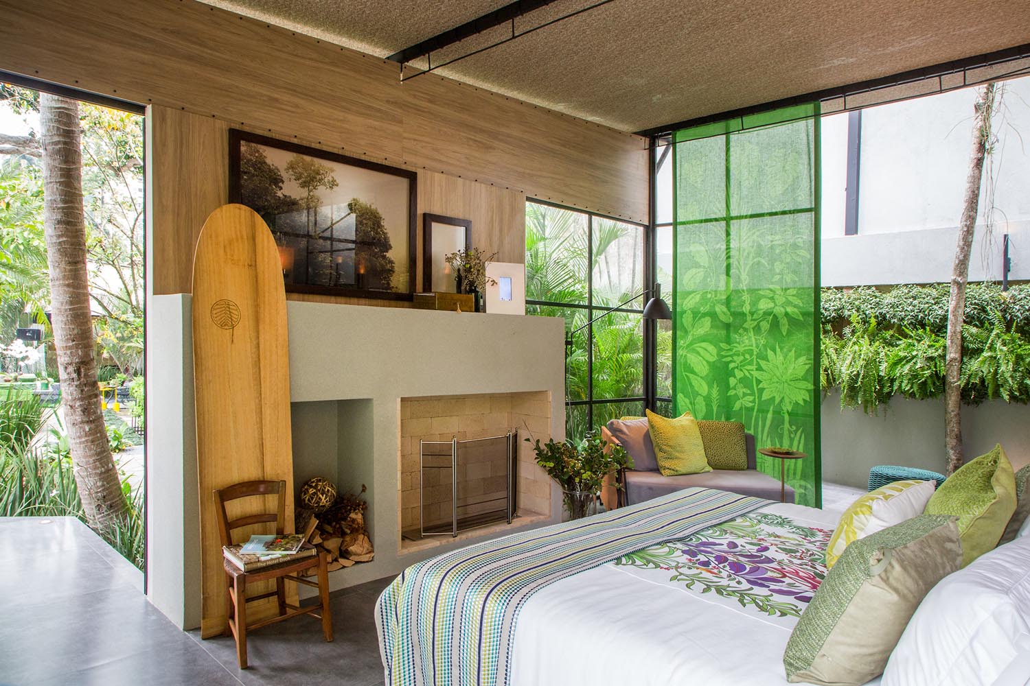 Transpar&ecirc;ncia integra ambientes da CASACOR Rio ao jardim de Burle Marx