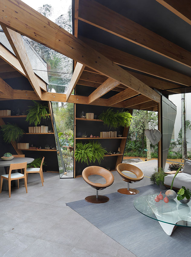 CASA COR SP: Revestimento inspirado em pedra natural italiana Serena