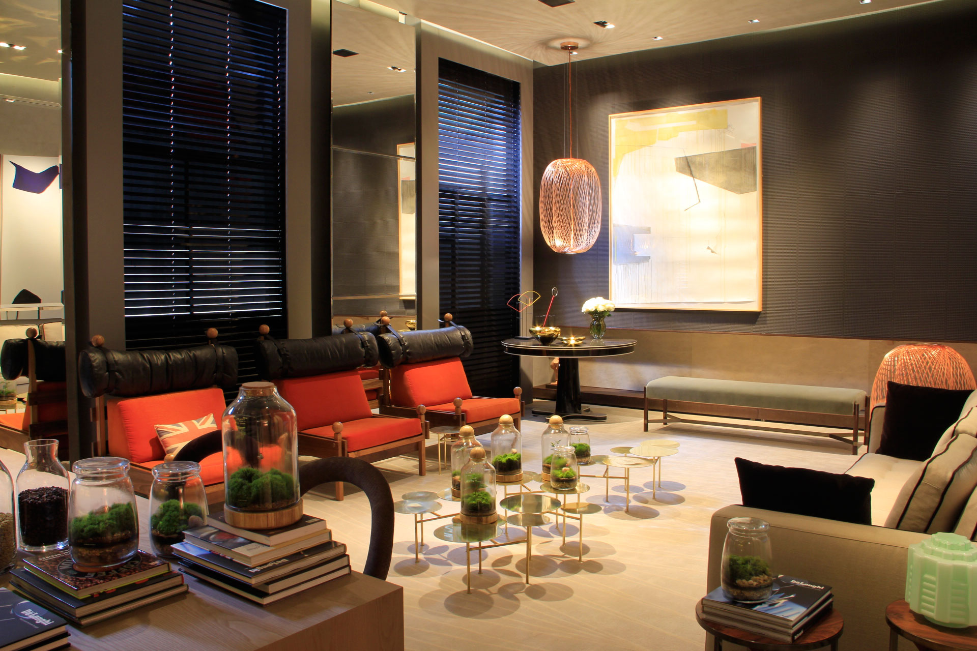 Vidros e espelhos conferem sofistica&ccedil;&atilde;o em 6 espa&ccedil;os da CASACOR SP