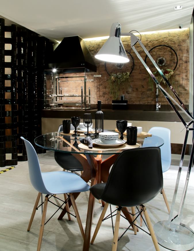 CASACOR AL 2015: Ambiente integrado por cobog&oacute; e porta de correr