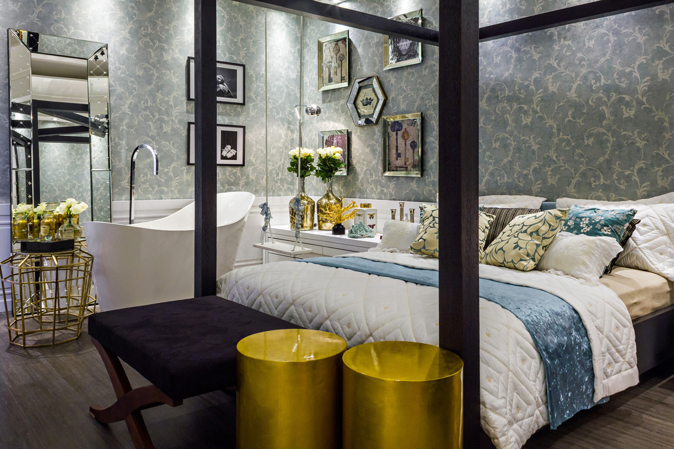 Casa Cor PR 2015: Quarto alia tecnologia e otimiza espa&ccedil;o do closet