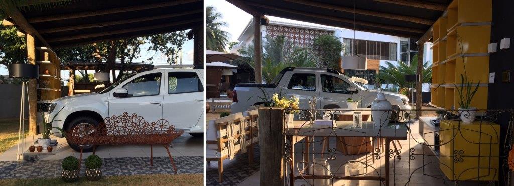 CASA COR RN exibe garagem com picape, design e economia de energia