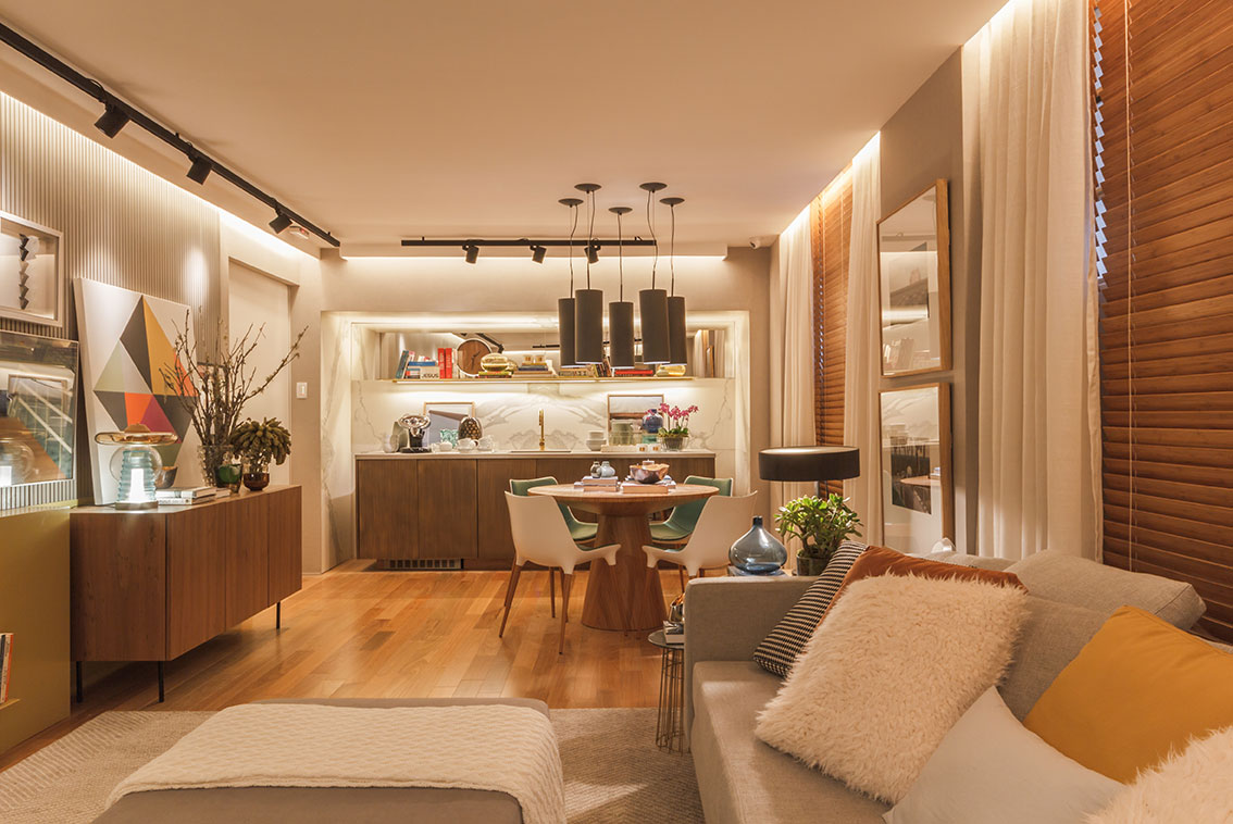 Inspira&ccedil;&atilde;o escandinava e linhas retas marcam espa&ccedil;o da CASACOR SP