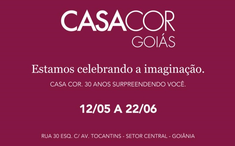 Garanta j&aacute; o seu ingresso para a CASA COR Goi&aacute;s 2016!