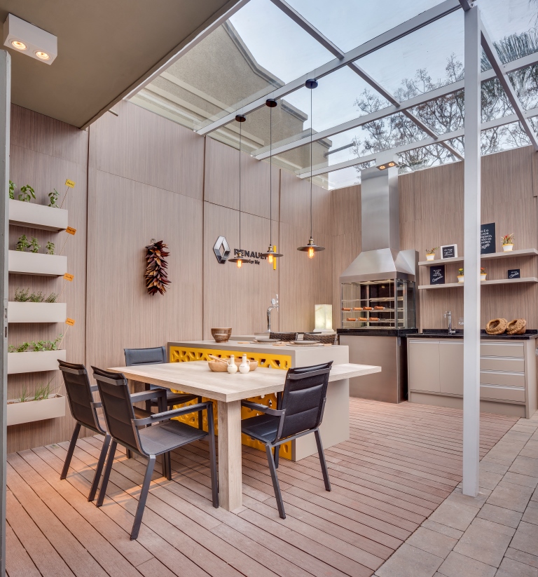 Garagem para amigos e familiares na CASA COR PR 2015