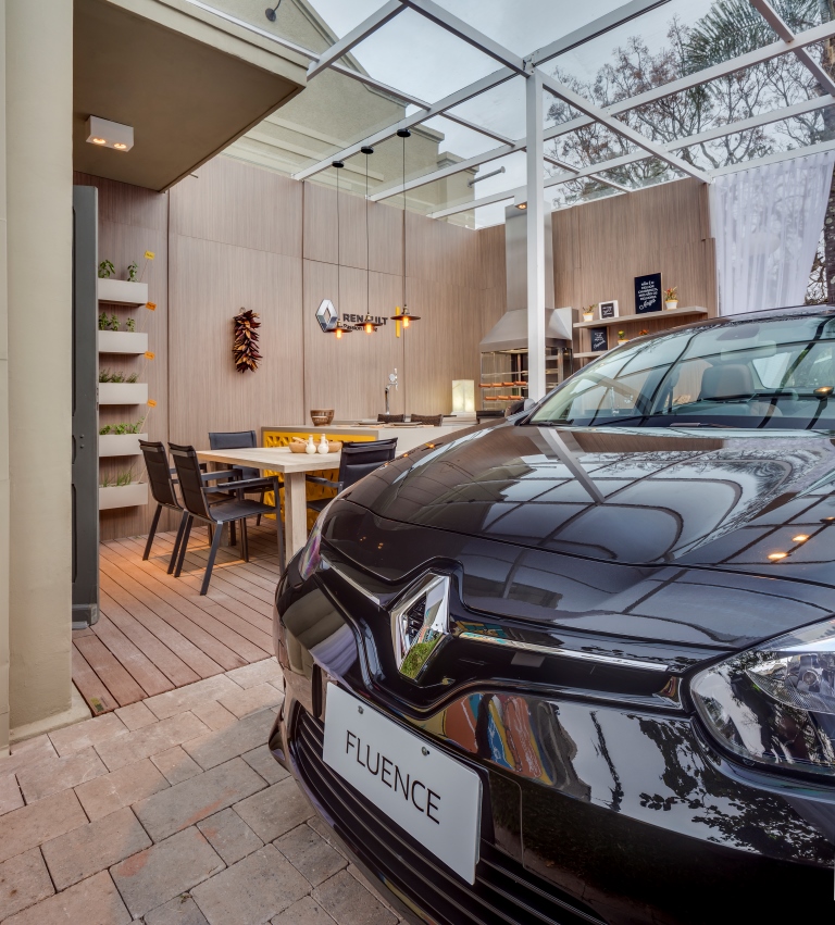 Garagem para amigos e familiares na CASA COR PR 2015