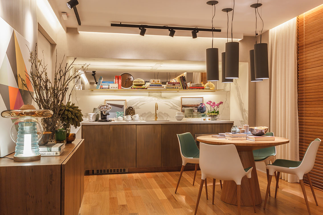 Inspira&ccedil;&atilde;o escandinava e linhas retas marcam espa&ccedil;o da CASACOR SP