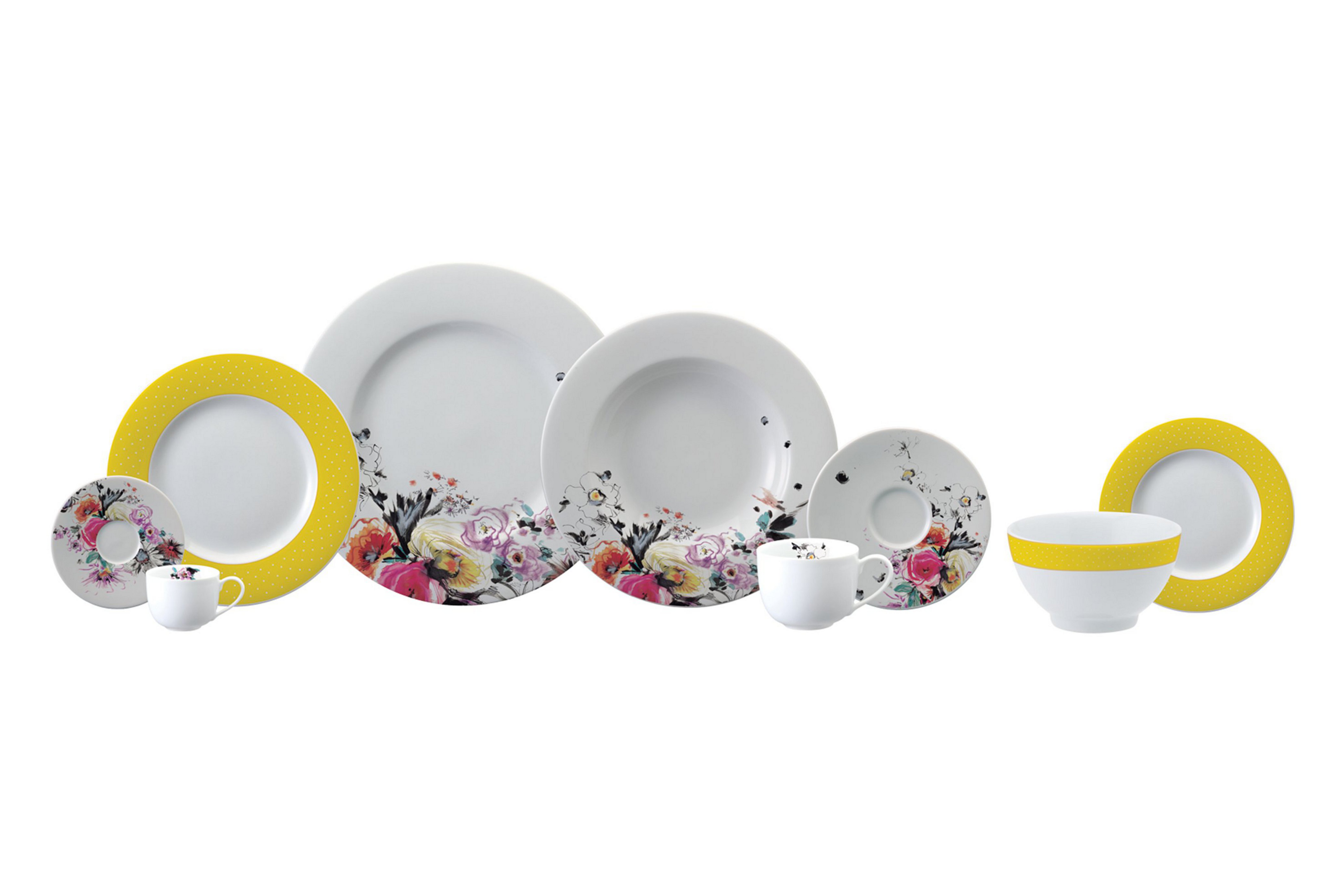 Porcelana Schmidt lan&ccedil;a linha exclusiva com Claudia Matarazzo