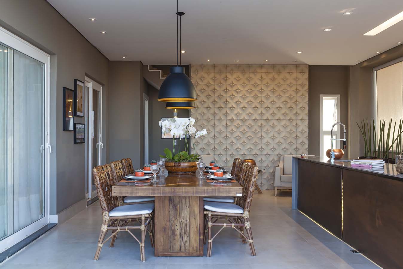 Painel sensorial &eacute; destaque em espa&ccedil;o da CASA COR Campinas 2016