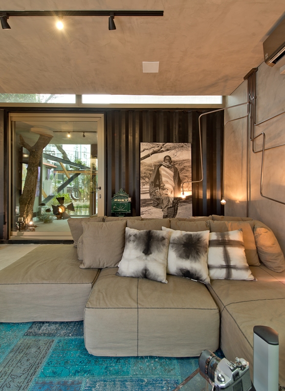 CASACOR SC apresenta usos criativos de containers na arquitetura