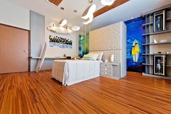 Pisos na Casa Cor PR 2015 exprimem temas da mostra