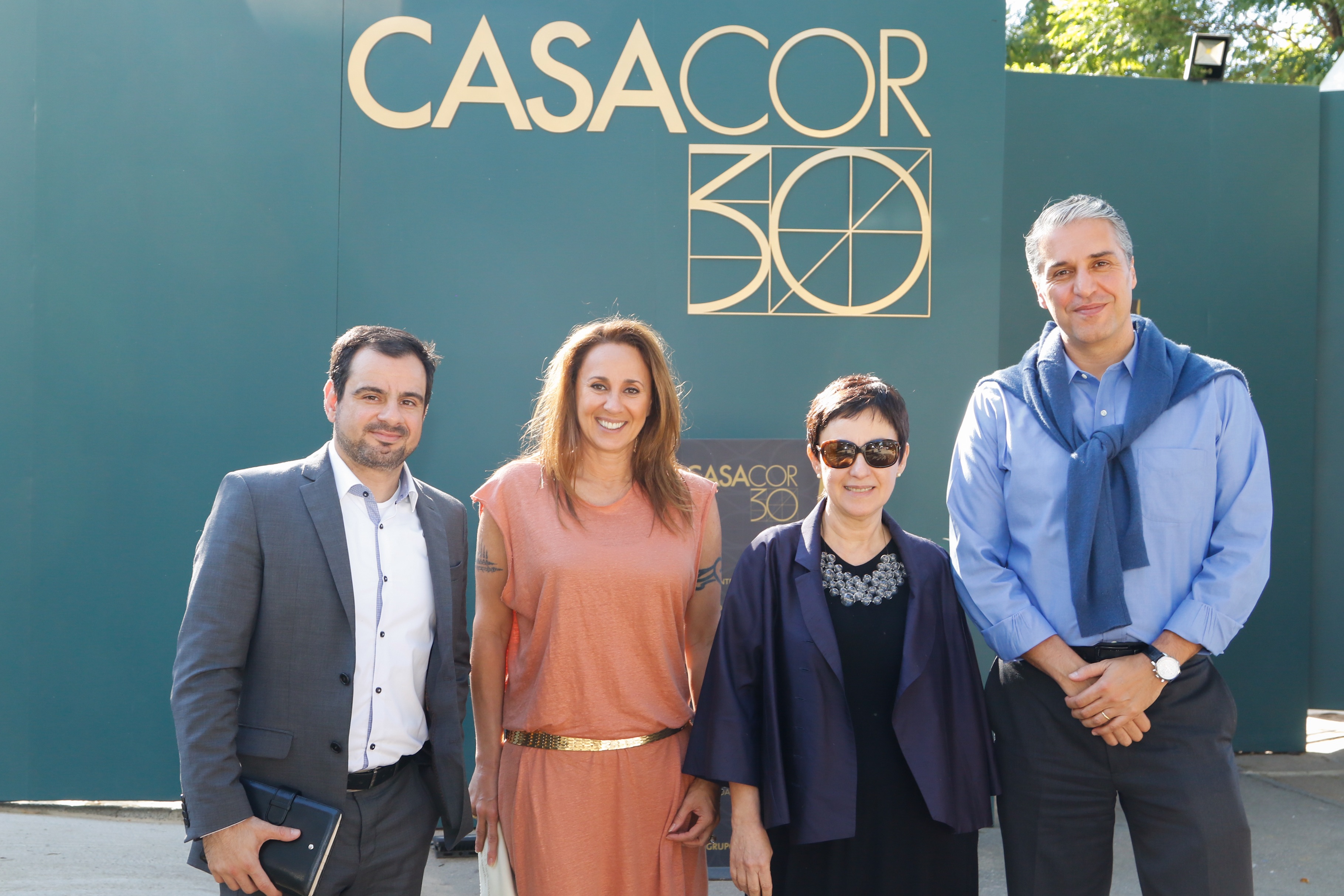 Livia Pedreira recebe o Presidente da FEICON BATIMAT na CASA COR SP