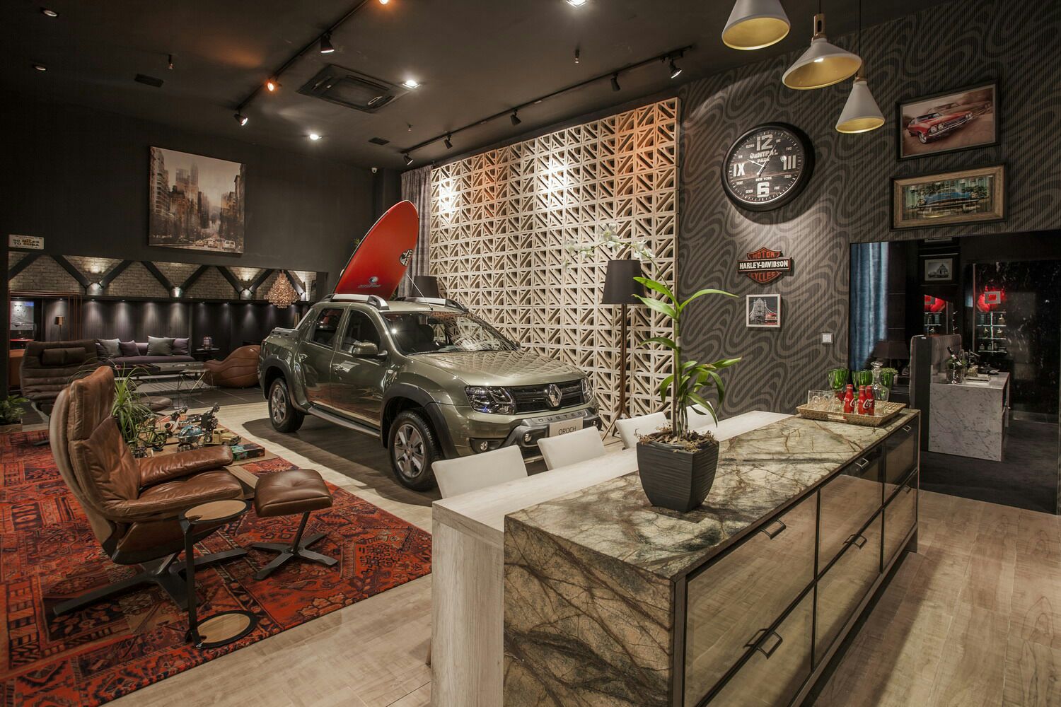 Nova picape da Renault &eacute; centro das aten&ccedil;&otilde;es na CASACOR Par&aacute; 2015