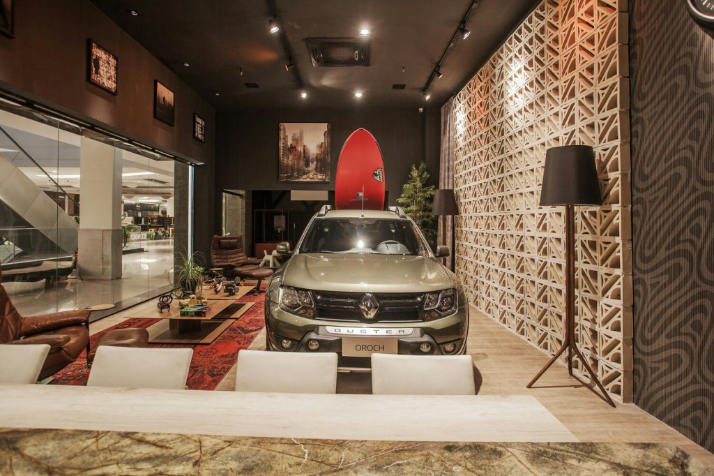 Nova picape da Renault é centro das atenções na CASACOR Pará 2015