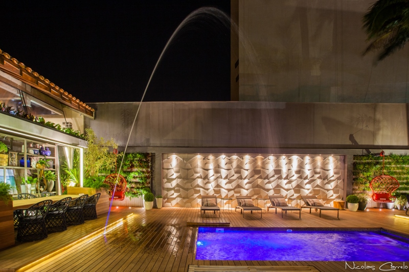 Festa na piscina agitar&aacute; a CASACOR MS 2016