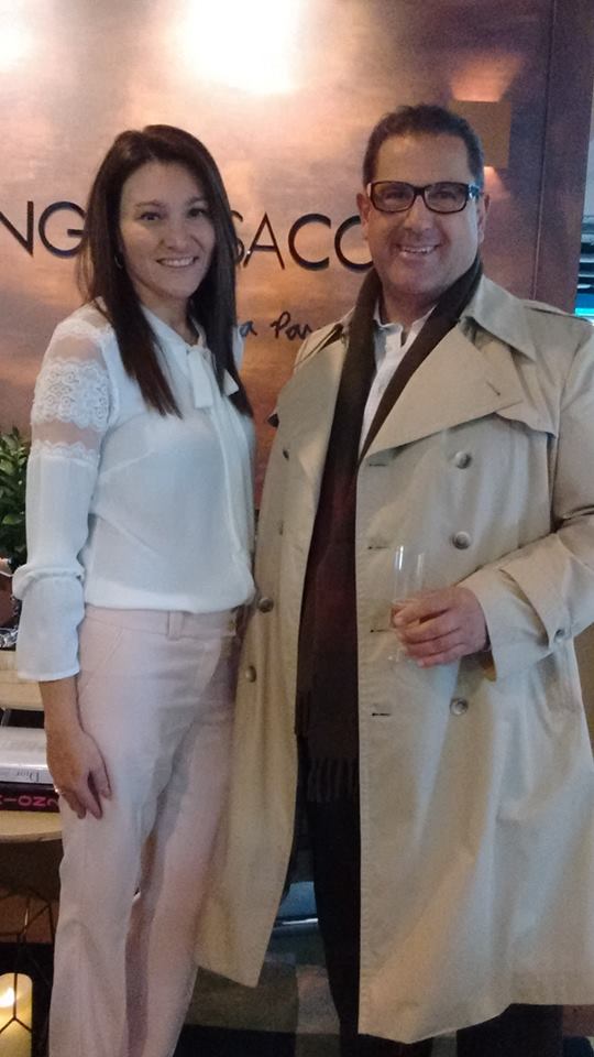 Patricia Pasquini recebe convidados no Lounge CASACOR