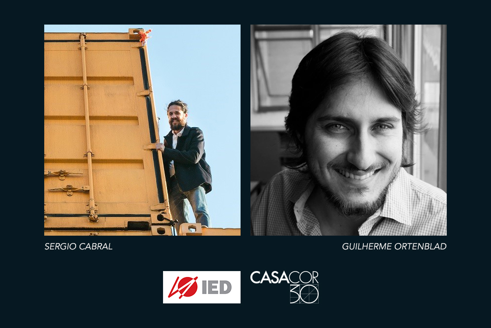 Sergio Cabral e Guilherme Ortenblad participam de talk na CASACOR SP