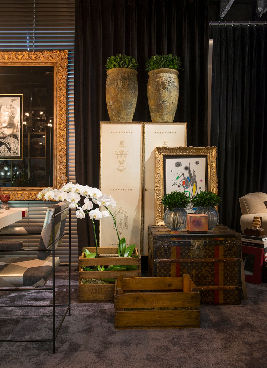 Unidade musical é usada como elemento decorativo em sala da CASACOR SP