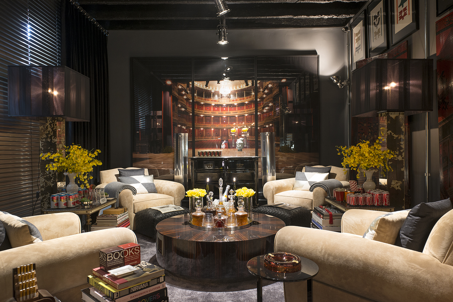 Unidade musical &eacute; usada como elemento decorativo em sala da CASACOR SP