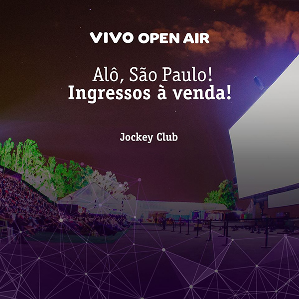 Jockey Club &eacute; palco do maior festival de cinema ao ar livre do mundo