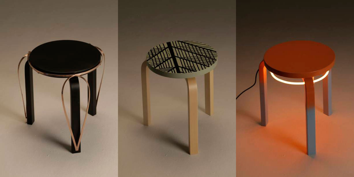 Banqueta Stool 60 ganha releituras de profissionais brasileiros