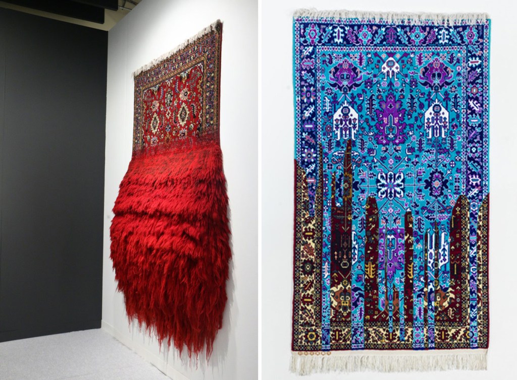 A magia dos tapetes do artista azerbaijano Faig Ahmed