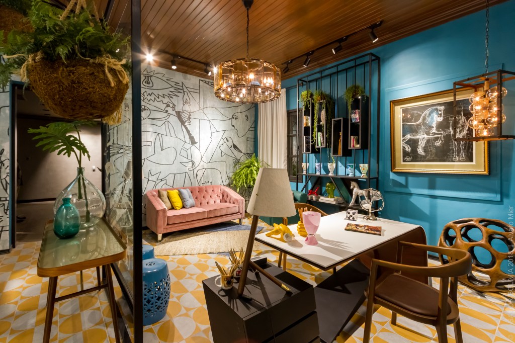 12. El Despacho (ALEJANDRA REYES – CARLOS X. ARAÚZ) El Despacho: um escritório com muitas cores na CASACOR Bolívia 2018