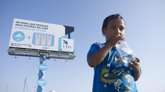 utec-blog-da-engenharia Outdoor converte umidade do ar em água potável no Peru