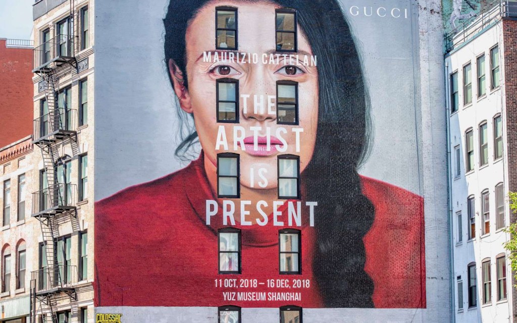 Gucci questiona a originalidade da cultura na expo The Artist is Present