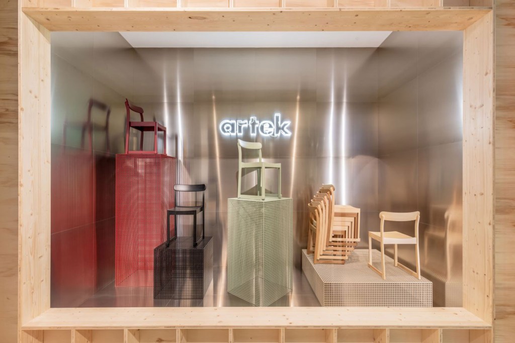 O design nórdico contemporâneo da Atelier Chair na imm Cologne 2019