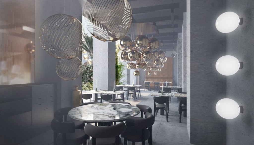 Tom Dixon inaugura restaurante e showroom na Milan Design Week 2019