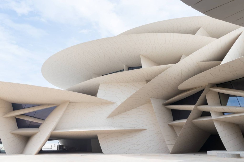 museu catar Rosa do deserto é novo projeto de Jean Nouvel em Qatar