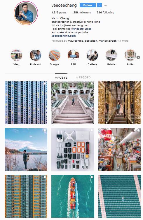 veeceecheng 35 contas do Instagram para quem adora design e arquitetura