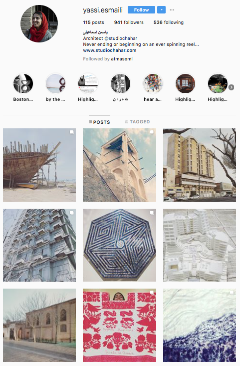 yassi.esmaili 35 contas do Instagram para quem adora design e arquitetura