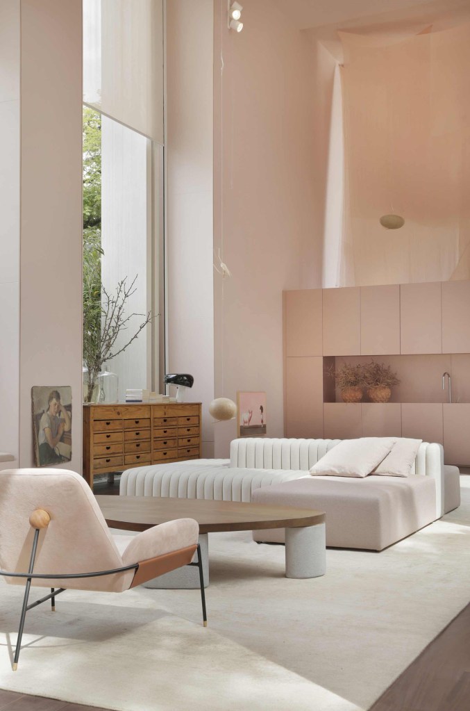 BC Arquitetura traduz narrativa visual rosé em Terraço, na CASACOR SP