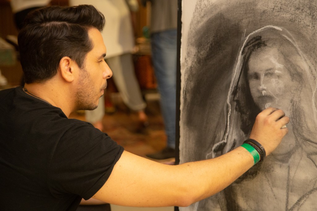 Wagner Costa_Lenara Petenuzzo_01 Arte ao vivo marca últimos dias da CASACOR Rio Grande do Sul 2019