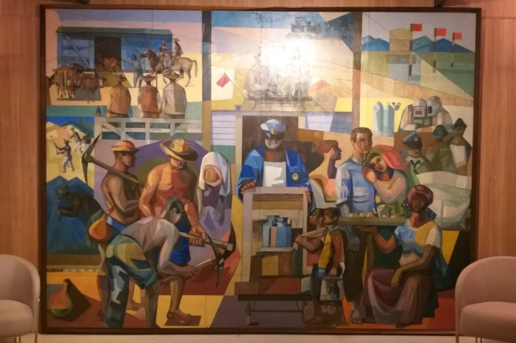 Casacor Bahia PAINEL DE JENNER AUGUSTO DA SILVEIRA_Foto Valter Andrade (2) Painel de Jenner Augusto é restaurado e pode ser visto na CASACOR Bahia
