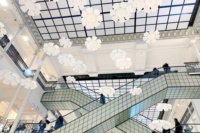 ame nochi hana nendo 4 A poética visual do Nendo em instalação na Le Bon Marché em Paris
