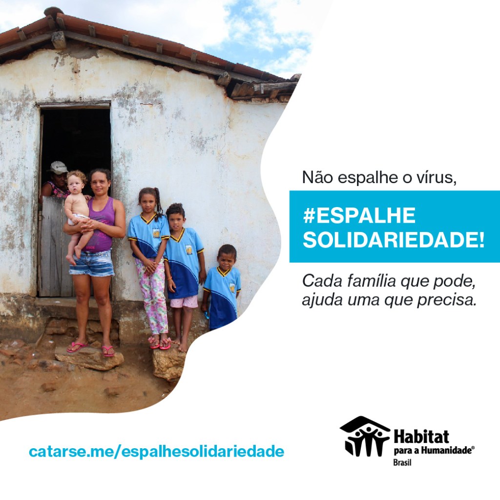 Organização mobiliza sociedade para ajudar famílias vulneráveis