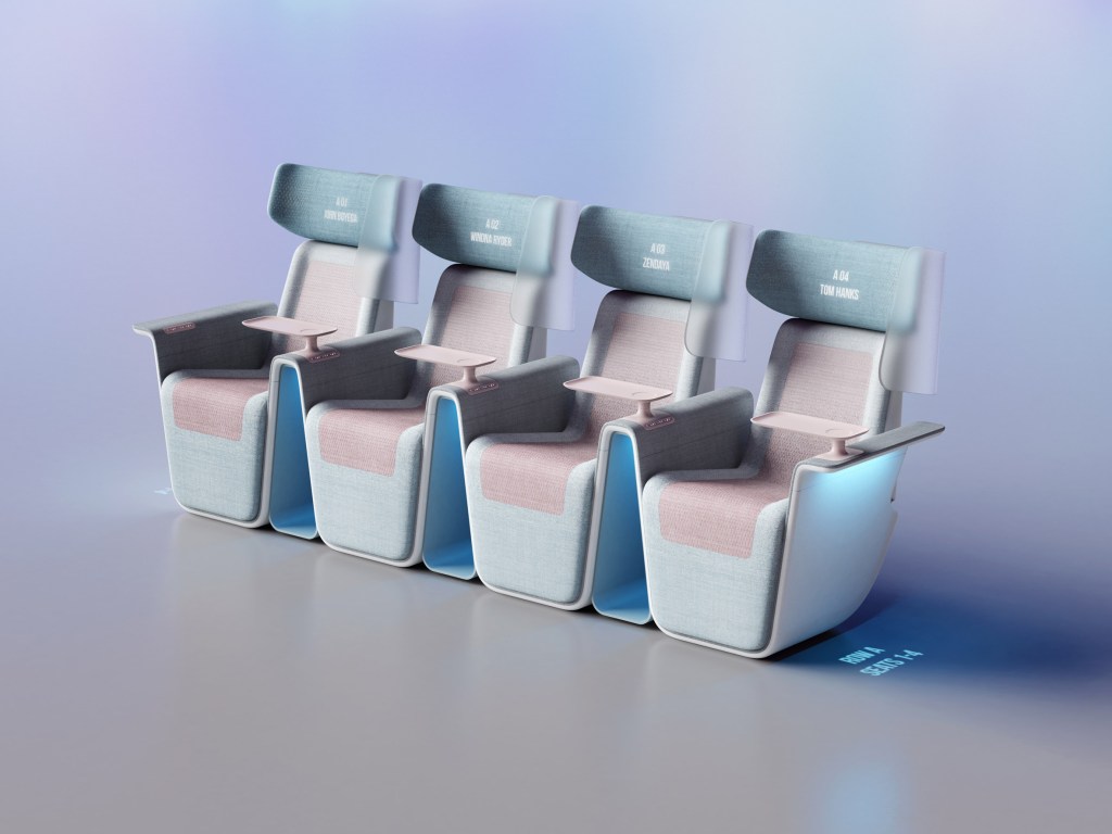 layer-sequel-seat-cinema-design_dezeen_2364_col_18 Cadeira inspirada em Wes Anderson leva distanciamento aos cinemas